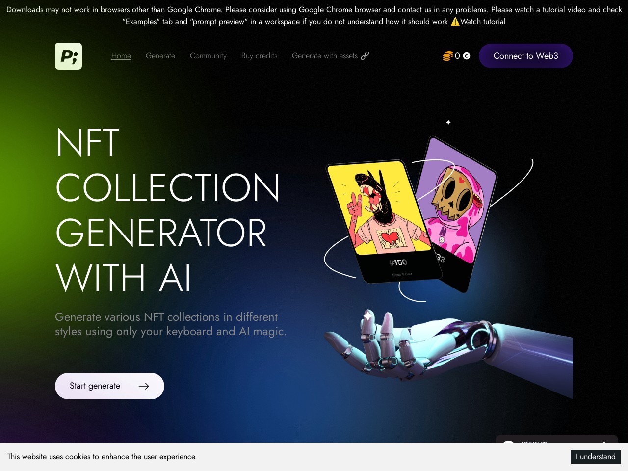 NFT Collection Generator | AI